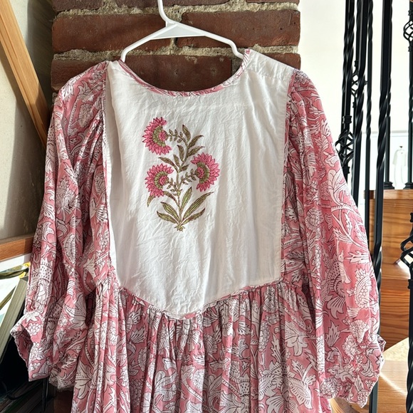 Block print midi dress - Picture 4 of 4